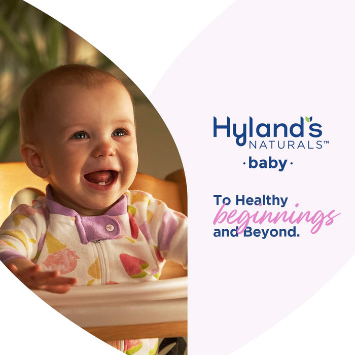 Hyland's Baby Daytime Soothing Tablets with Chamomilla, Natural Relief of Oral Discomfort, Irritability, and Swelling, (Pack of 1, 125 Count Total)