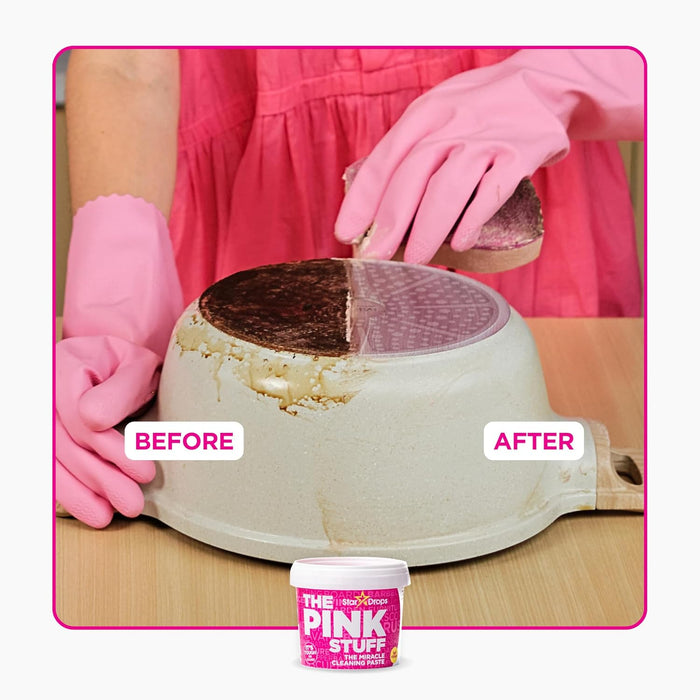 Pink Stuff, cleaning paste, all-purpose cleaner, stain remover, tough grime, miracle cleaner, household cleaner